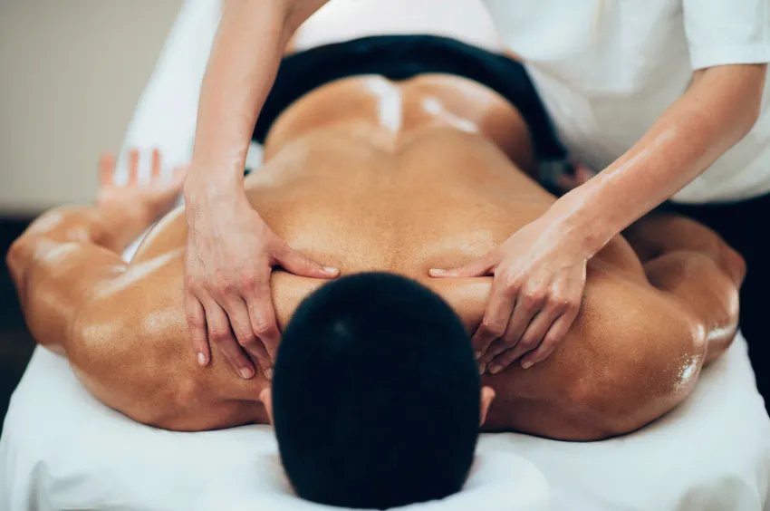 Forfait Vitalité Récupération : Aquabike + massage sportif + spa — récupération active au Dôme Bleu