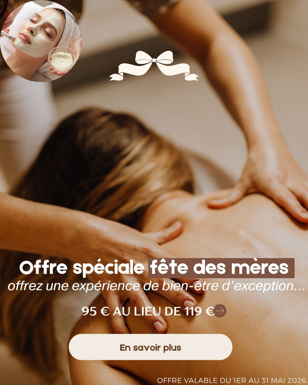 Offre Signature Fête des mères avec le Dôme bleu